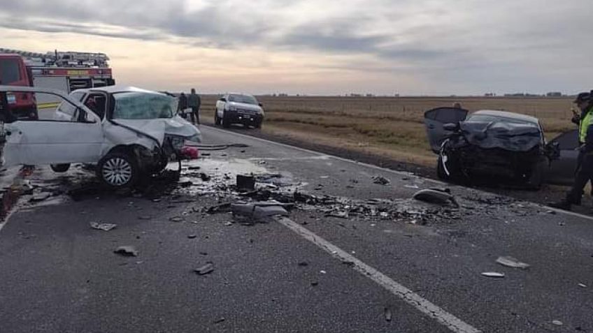 Ruta Choque Frontal Entre Dos Autom Viles Deja Como Saldo Dos Fallecidos